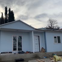 Tek Katlı Beton Görünümlü Prefabrik Konut