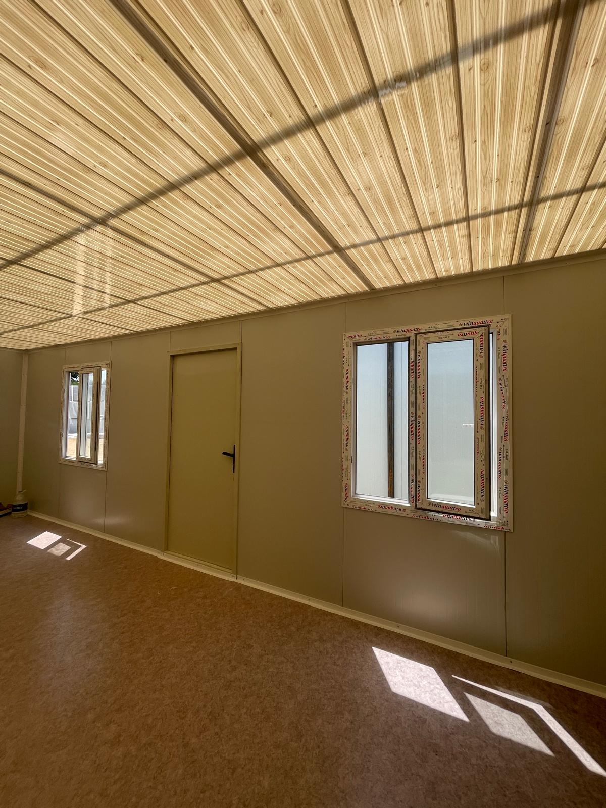 Krem Panel Yaşam Alanı İç Görünüm
