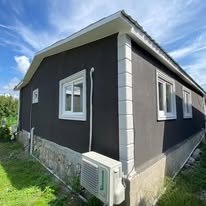 Antrasit Kompozit Cepheli Bahçe Evi