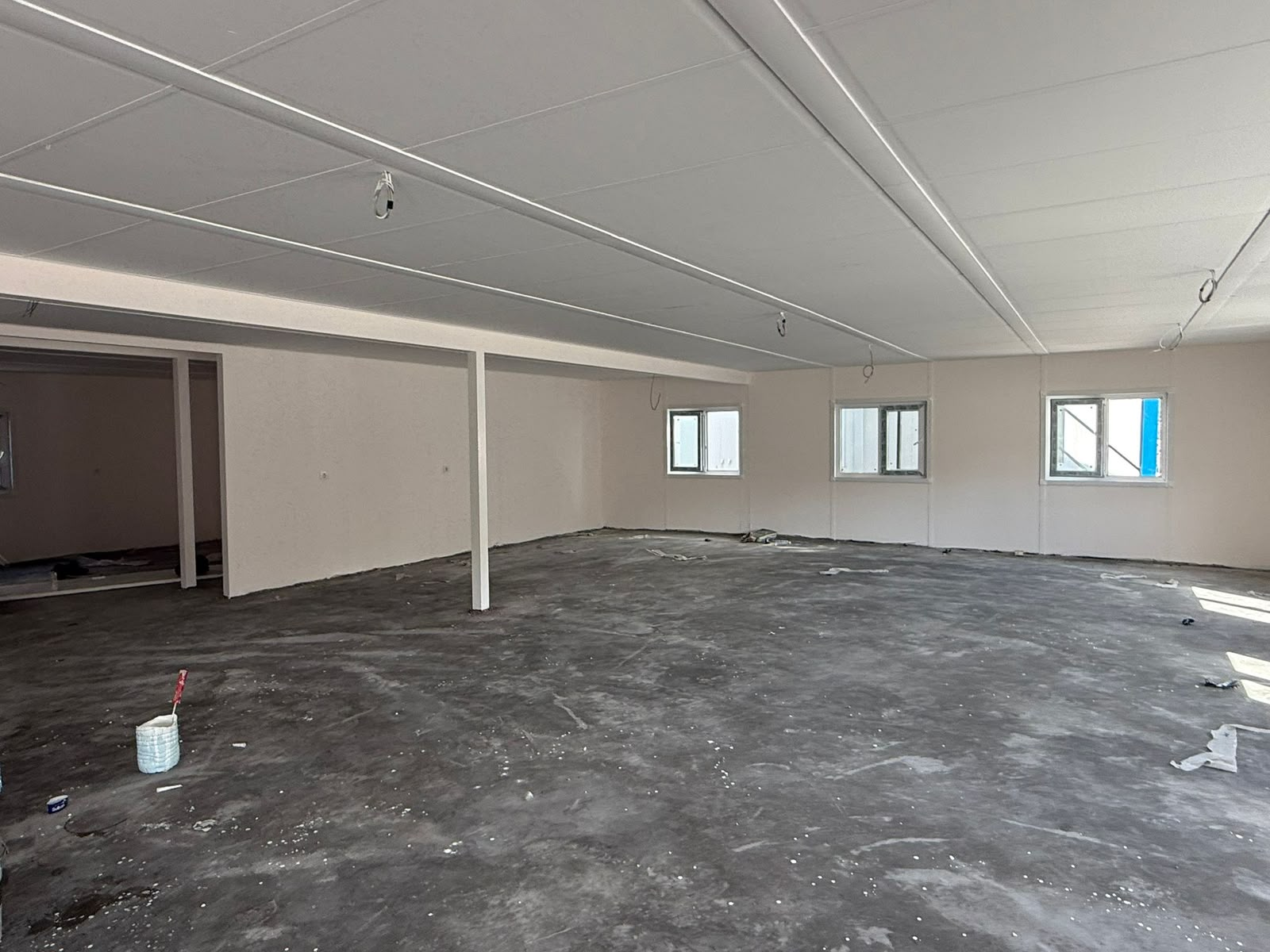 Prefabrik Yemekhane İç Bölme – Servis Alanı