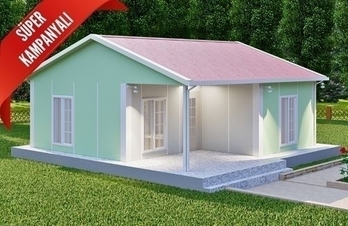 2+1 Prefabrik Ev ve Villa 60 m² - Süper Kampanyalı modeli