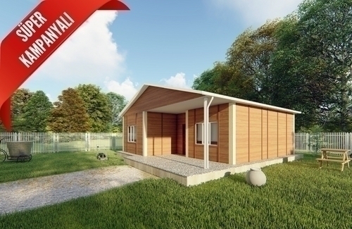 2+1 Prefabrik Ev ve Villa 80 m² - Süper Kampanyalı modeli
