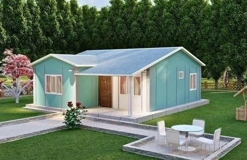 2+1 Tek Katlı Prefabrik Ev 68m² | Ekonomik Prefabrik Ev Fiyatları modeli