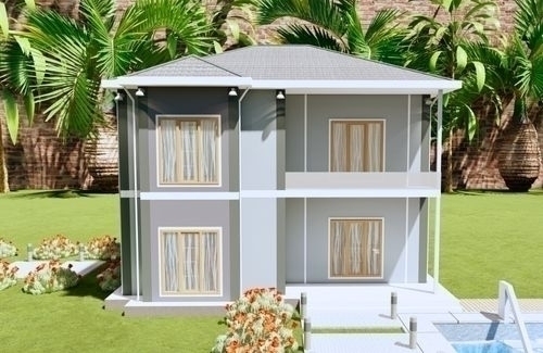 3+1 Dubleks Prefabrik Ev ve Villa 134 m² - Kampanyalı - 2.8M AHŞAP DESENLİ DUVARLAR modeli