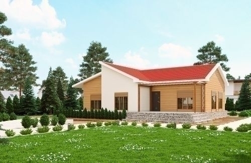 3+1 Lüks Prefabrik Ev ve Villa 118 m² modeli