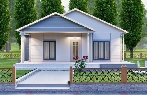 4+1 Prefabrik Ev ve Villa 140 m² - 2.8M AHŞAP DESENLİ DUVARLAR modeli